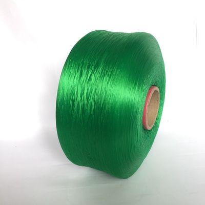 Green Polypropylene Multifilament Yarn For Fabrics , Clothing , And Home Textiles