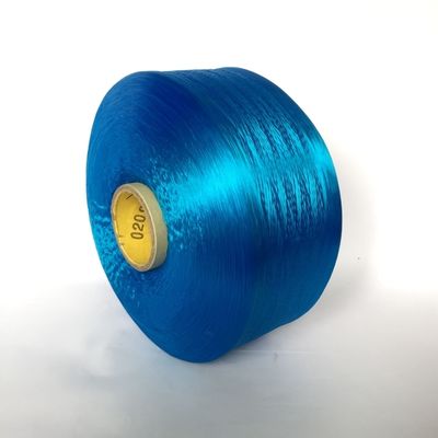 Dope-Dyed Hollow Polypropylene PP Multifilament Yarn , Vibrant UV-Resistant Tape Yarn