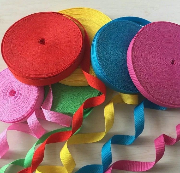 Customizable PP Webbing 10mm To 50mm Polypropylene Webbing For Upholstery , Textiles